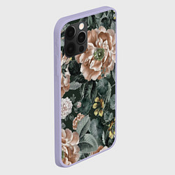 Чехол для iPhone 12 Pro Цветы Анемоны Ночного Сада, цвет: 3D-светло-сиреневый — фото 2