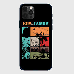 Чехол iPhone 12 Pro SPY X FAMILY СЕМЬЯ ШПИОНА ВСЕ