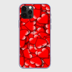 Чехол iPhone 12 Pro LOVING HEARTS