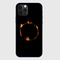 Чехол для iPhone 12 Pro Знак тьмы из Dark Souls, цвет: 3D-черный