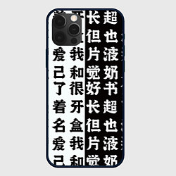 Чехол iPhone 12 Pro Японские иероглифы Япония Tokyo