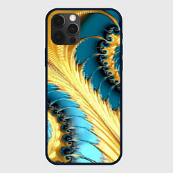 Чехол для iPhone 12 Pro Двойная авангардная спираль Double avant-garde spi, цвет: 3D-черный