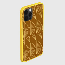 Чехол для iPhone 12 Pro Египетский пшеничный узор, цвет: 3D-желтый — фото 2