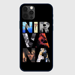 Чехол для iPhone 12 Pro Nirvana Альбомы, цвет: 3D-черный