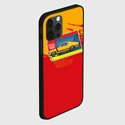 Чехол для iPhone 12 Pro Super Muscle Car, цвет: 3D-черный — фото 2