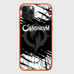 Чехол iPhone 12 Pro Chaoseum Logo Grunge