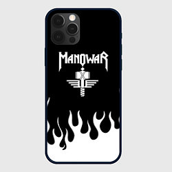 Чехол iPhone 12 Pro MANOWAR арт огонь