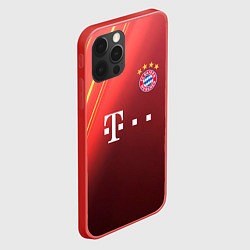 Чехол для iPhone 12 Pro Bayern munchen T, цвет: 3D-красный — фото 2