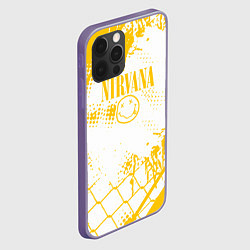 Чехол для iPhone 12 Pro Nirvana - нирвана смайл, цвет: 3D-серый — фото 2