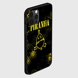 Чехол для iPhone 12 Pro Nirvana piranha, цвет: 3D-черный — фото 2