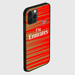 Чехол для iPhone 12 Pro Arsenal fly emirates, цвет: 3D-черный — фото 2