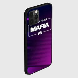 Чехол для iPhone 12 Pro Mafia Gaming Champion: рамка с лого и джойстиком н, цвет: 3D-черный — фото 2