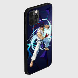 Чехол для iPhone 12 Pro Рю-Street Fighter, цвет: 3D-черный — фото 2