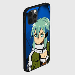 Чехол для iPhone 12 Pro Синон из Sword Art Online, цвет: 3D-черный — фото 2