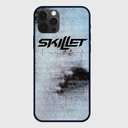 Чехол для iPhone 12 Pro Vital Signs - Skillet, цвет: 3D-черный