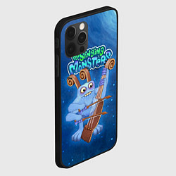 Чехол для iPhone 12 Pro My singing monsters СМЫЧОРОГ Bowgart, цвет: 3D-черный — фото 2