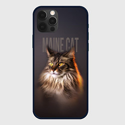 Чехол iPhone 12 Pro Maine cat