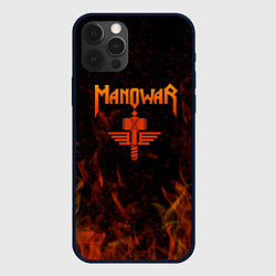 Чехол iPhone 12 Pro Manowar ПЛАМЯ