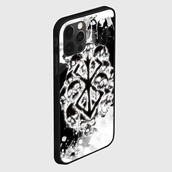 Чехол для iPhone 12 Pro КЛЕЙМО ЖЕРТВЫ - БЕРСЕРКBERSERK, цвет: 3D-черный — фото 2