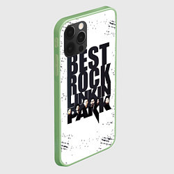 Чехол для iPhone 12 Pro Linkin Park BEST ROCK, цвет: 3D-салатовый — фото 2