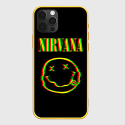 Чехол iPhone 12 Pro Nirvana глитч