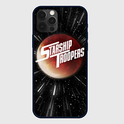Чехол iPhone 12 Pro Starship Troopers Warp Logo