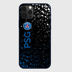 Чехол для iPhone 12 Pro Psg брызги красок, цвет: 3D-черный