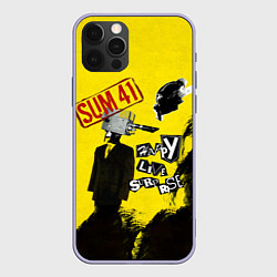 Чехол iPhone 12 Pro Go Chuck YourselfHappy Live Surprise - Sum 41