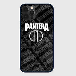 Чехол для iPhone 12 Pro Пантера pantera, цвет: 3D-черный