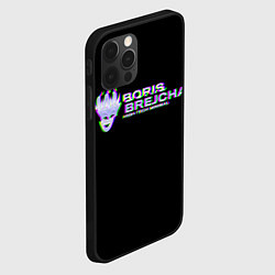 Чехол для iPhone 12 Pro Borij Brejcha Glitch, цвет: 3D-черный — фото 2