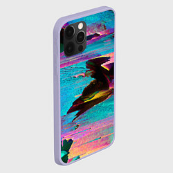 Чехол для iPhone 12 Pro Multicolored vanguard glitch, цвет: 3D-светло-сиреневый — фото 2