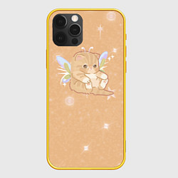 Чехол iPhone 12 Pro Котёнок с крыльями