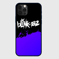 Чехол для iPhone 12 Pro Blink 182 Purple Grunge, цвет: 3D-черный