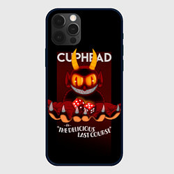 Чехол для iPhone 12 Pro Дьявол Cuphead, цвет: 3D-черный