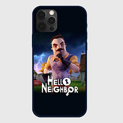 Чехол iPhone 12 Pro Hello Neighbor игра Привет сосед