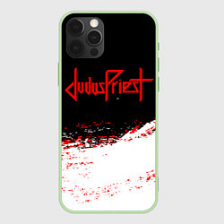 Чехол iPhone 12 Pro Judas Priest текстура