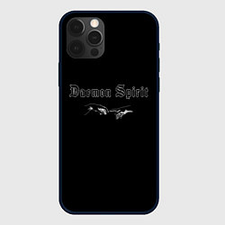 Чехол для iPhone 12 Pro Daemon Spirit Black - Feel, цвет: 3D-черный