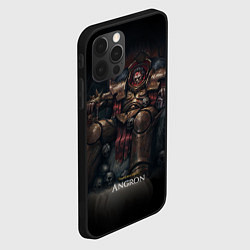 Чехол для iPhone 12 Pro Ангрон на троне, цвет: 3D-черный — фото 2
