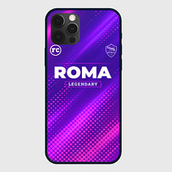 Чехол для iPhone 12 Pro Roma Legendary Sport Grunge, цвет: 3D-черный