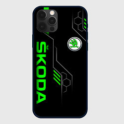 Чехол iPhone 12 Pro SKODA - БРОНЯ БУДУЩЕГО