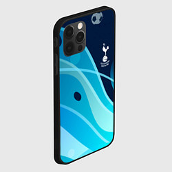 Чехол для iPhone 12 Pro Tottenham hotspur Абстракция, цвет: 3D-черный — фото 2