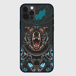 Чехол iPhone 12 Pro Кибер медведь