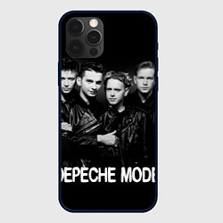 Чехол iPhone 12 Pro Depeche Mode - black & white portrait