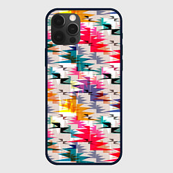 Чехол iPhone 12 Pro Многоцветный абстрактный геометрический