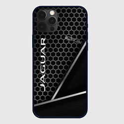 Чехол для iPhone 12 Pro Jagur абстракция соты, цвет: 3D-черный