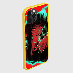 Чехол для iPhone 12 Pro Chainsaw-man : Аса Митака, цвет: 3D-желтый — фото 2