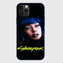 Чехол для iPhone 12 Pro Cyberpunk 2077 - Чери Наулин, цвет: 3D-черный