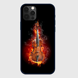 Чехол iPhone 12 Pro Скрипка в огне