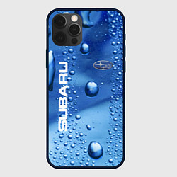 Чехол iPhone 12 Pro Subaru - капли