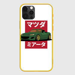 Чехол iPhone 12 Pro Mazda MX-5 NC Japanese Style